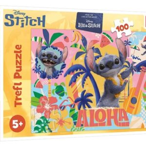 PUZZLE 100 Stitch i przyjaciele w akcji 16495