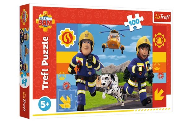 PUZZLE 100 Zawsze pomocny Strażak Sam 16518