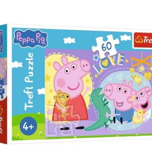 PUZZLE 60 Szczęśliwa świnka /Peppa Pig 17414