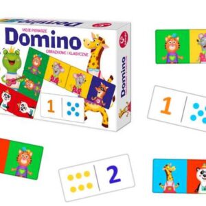 Domino obrazkowe i klasyczne 64138