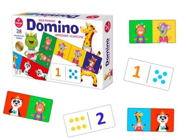 Domino obrazkowe i klasyczne 64138