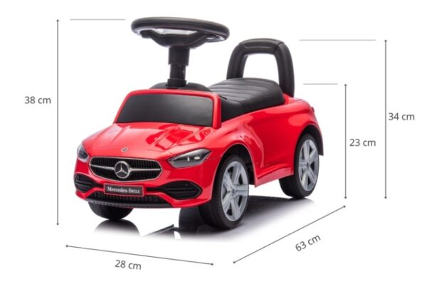 Pojazd Mercedes C red 6100 27171