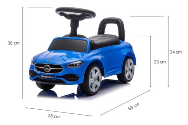 Pojazd Mercedes C blue 6102 27195