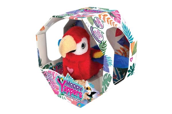 COBI HAPPY YAPPERS Wesołe gadułki Papuga czer.9594
