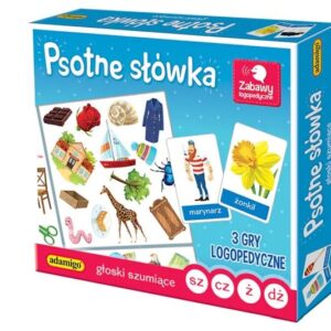 Psotne słówka - głoski szumiące 07295