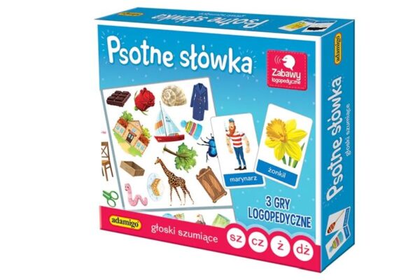 Psotne słówka - głoski szumiące 07295