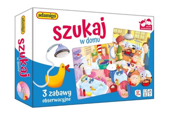 Szukaj w domu zestaw edukacyjny Adamigo 07943