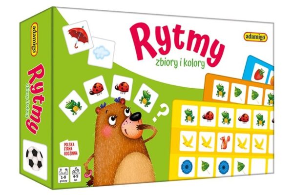Rytmy zbiory i kolory - zestaw edukacyjny 07967