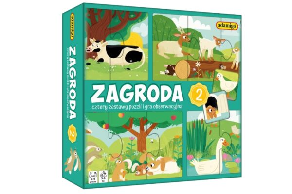 Zagroda 2 puzzle obserwacyjne 08018