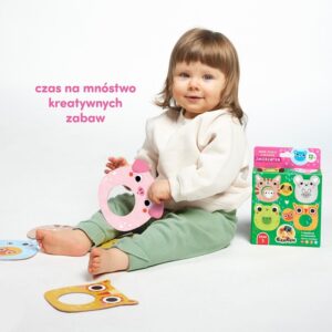 Moje puzzle z dziurką Zwierzątka dla dzieci: 12m+