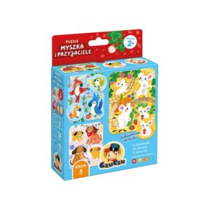 Puzzle Myszka i przyjaciele dla dzieci: 2+