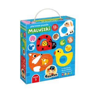 Pierwsze puzzle Maluszki dla dzieci: 12m+