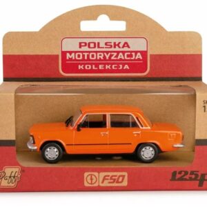Model PRL Fiat 125P MR pomarańczowy K-593 15934