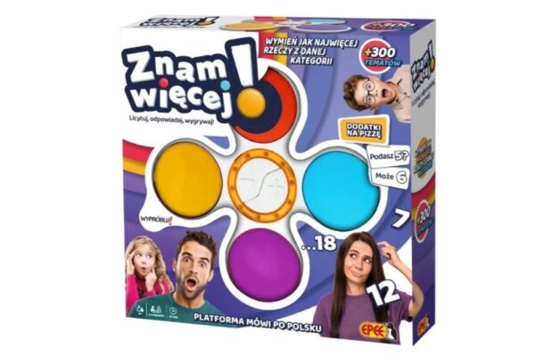 Znam więcej elektron.gra familijna EP60438