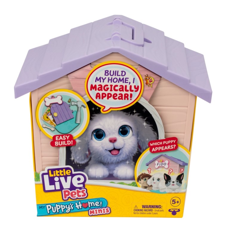 LITTLE LIVE PETS szczeniak z domkiem 26617 - obrazek 2