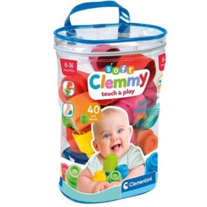 CLE BABY Clemmy woreczek z 40 klockami 17878