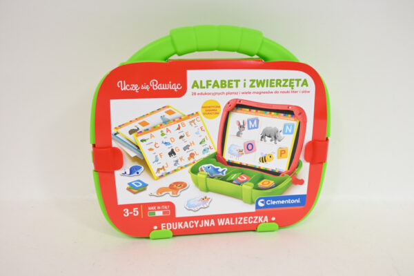 CLE walizeczka edukacyjna alfabet-zwierzęta 50273