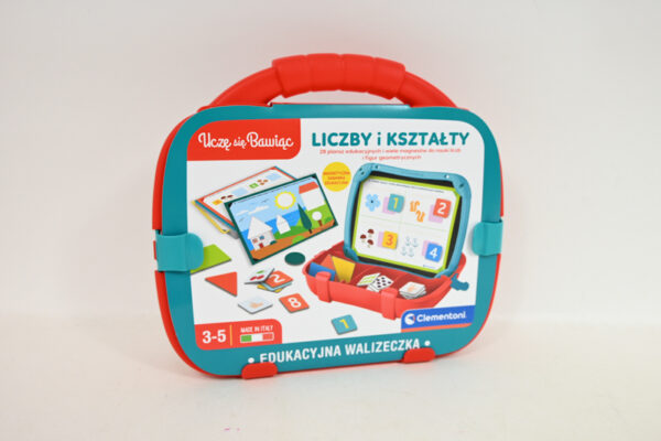 CLE walizeczka edukacyjna kształty i liczby 50392