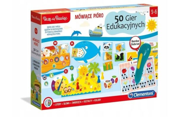 CLE Mówiące pióro 50gier edukacyjnych 50650
