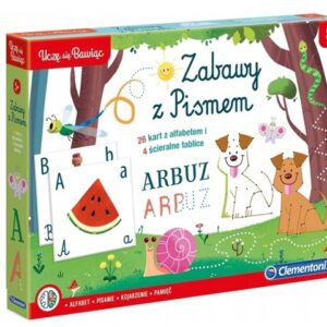 CLE Uczę się bawiąc! Zabawy z pismem 60590