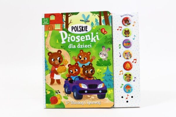 Słuchaj i śpiewaj Polskie piosenki d/dzieci 33394
