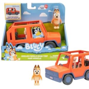 BLUey zest samochód 4x4 z fig Chilli BLU17661