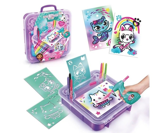 Gabi zestaw z airbrushem walizka CDG60217