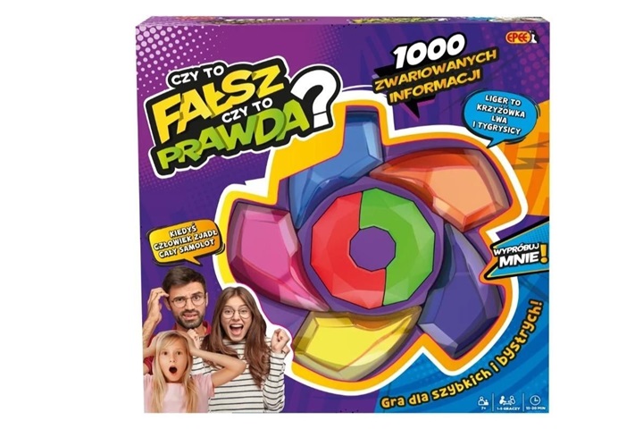 Czy to fałsz,czy to prawda? gra familijna EP60481