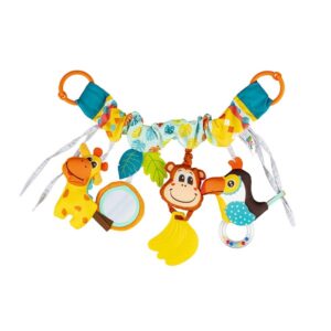 ZAWIESZKA DO WÓZKA KOLOROWA DŻUNGLA - BB 82818