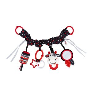 ZAWIESZKA DO WÓZKA KONTRASTOWA KROWA - BB 82819