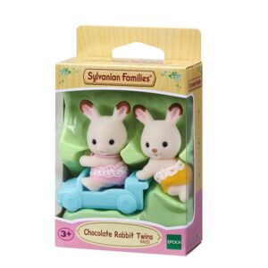 SYLVANIAN Bliźniaki królików z czekolad. uszkami 05420