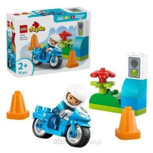 LEGO 10471 Niebieski motocykl policyjny