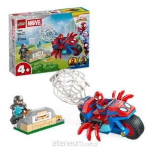 LEGO 11206 SPIDEY na motocyklu kontra...