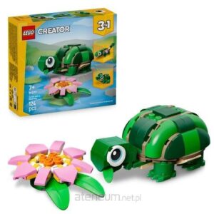 LEGO 31377 Żółw i kwiat lilii wodnej
