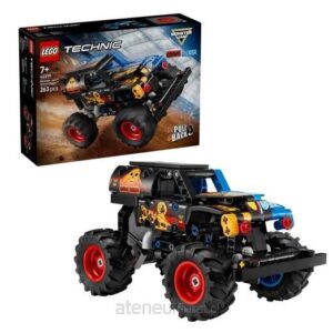 LEGO 42219 Monster Jam Grave Digger Ogień