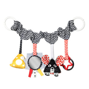 Zabawka edukacyjna- zawieszka do wózka i fotelika CHEESE & SKIP