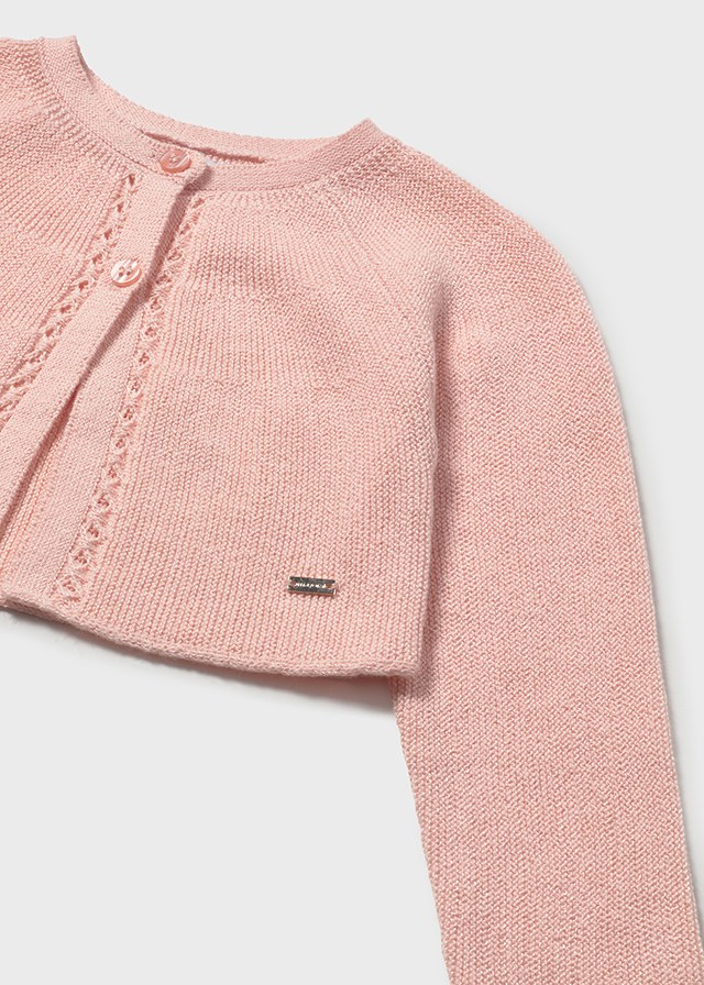 Sweter rozpinany dzianin. - 00302 - obrazek 5