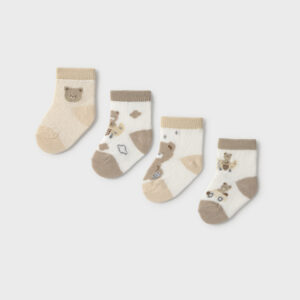 Komplet 4 pary skarpetek - 09049