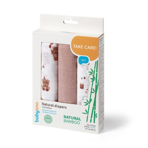 Naturalne pieluszki z włókien bambusa NATURAL BAMBOO 397/15