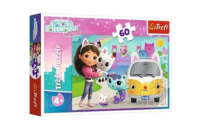 PUZZLE 60 Gabby i kocie przygody /Gabbys 17415