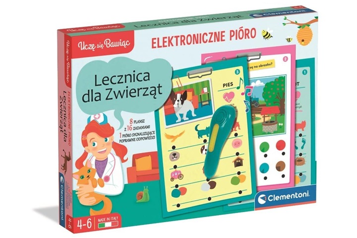 CLE Uczę się bawiąc!Mów.pióro Lecznica d/zw.50389