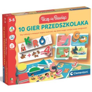 CLE Uczę się bawiąc! 10 gier przedszkolaka 50421 P