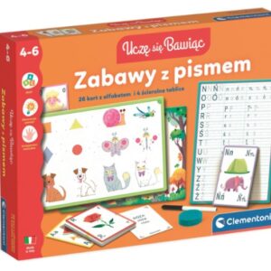 CLE Uczę się bawiąc! Zabawy z pismem 50431