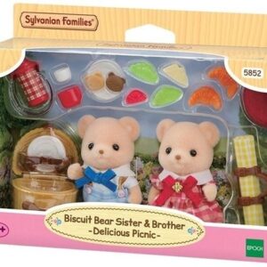 SYLVANIAN misie siostra i brat na pikniku 05852