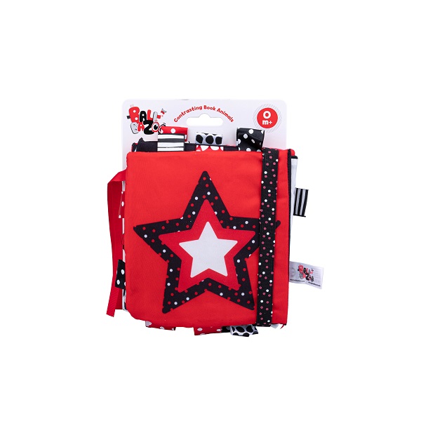 Książeczka - harmonijka zwierzaki sensory BB 81047 - obrazek 3