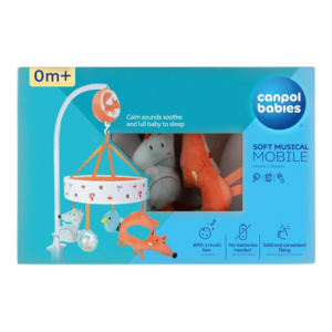 Canpol babies karuzela z pozytywką nad łóżeczko FOX