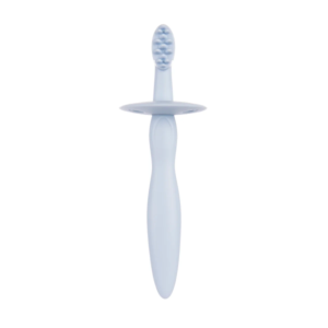 Canpol babies silikonowa szczoteczka - gryzaczek z ogranicznikiem 51/500_blu