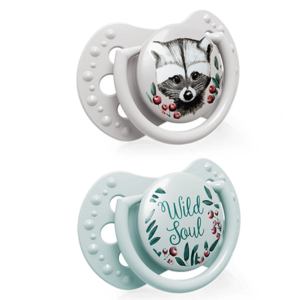 Smoczek silikonowy dynamiczny LOVI 0-2 m 2 szt. Wild Soul Boy - 22/881boy