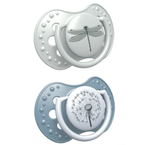 Smoczek silikonowy dynamiczny LOVI 0-3 m 2 szt. Botanic Boy - 22/869boy