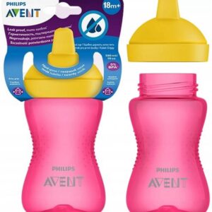 Philips Avent kubek z twardym ustnikiem 300ml 18m+ różowy
